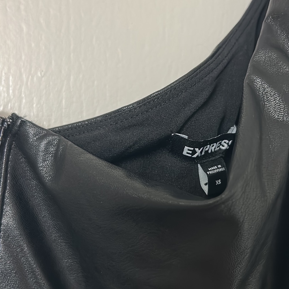 Leather Express Dress - Picture 2 of 5